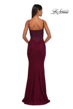 La Femme Dress 32357 - Dark Berry