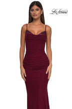 La Femme Dress 32357 - Dark Berry