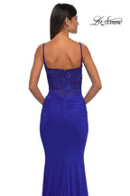La Femme Dress 32357 - Royal Blue