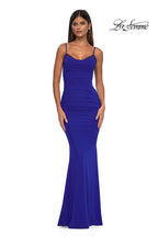 La Femme Dress 32357 - Royal Blue