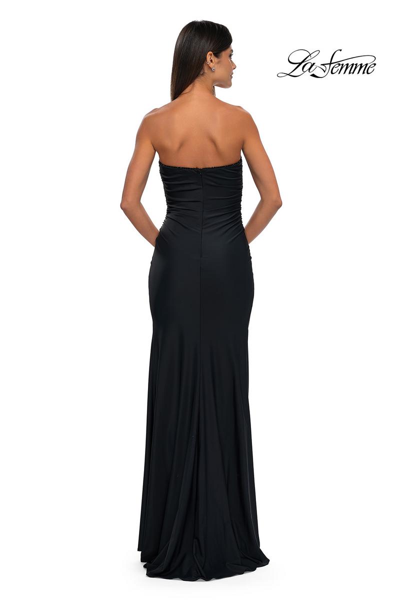 La Femme Dress 32360 - Black