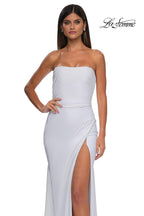 La Femme Dress 32360 - White