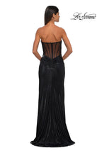 La Femme Dress 32375 - Black