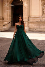 La Femme Dress 32382 - Emerald