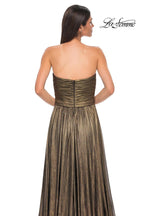 La Femme Dress 32382 - Gold