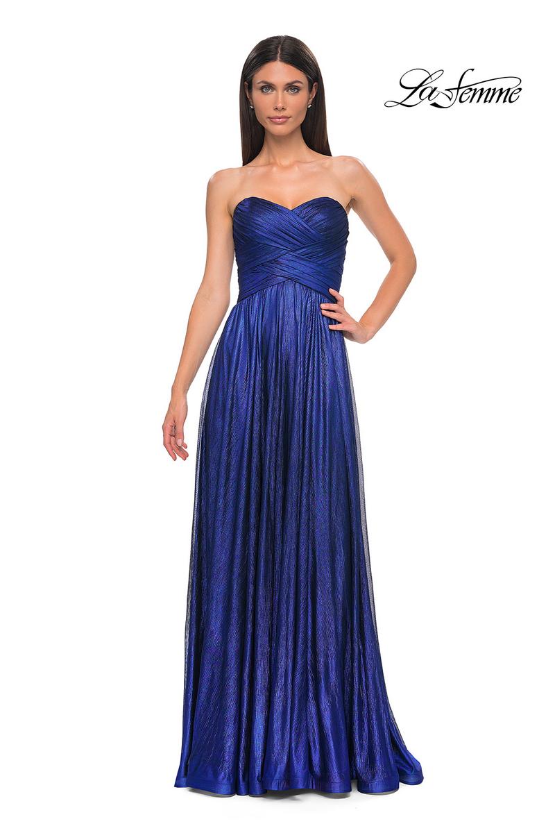 La Femme Dress 32382 - Royal Blue