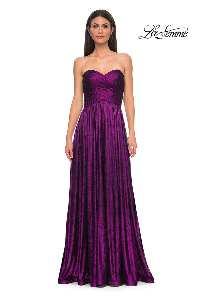 La Femme Dress 32382 - Royal Purple