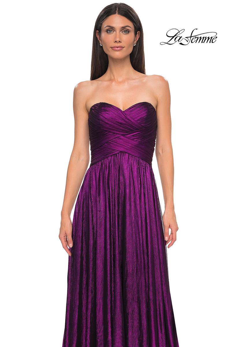 La Femme Dress 32382 - Royal Purple