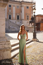 La Femme Dress 32408 - SAGE