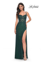 La Femme Dress 32409 - DARK EMERALD