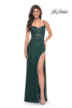 La Femme Dress 32409 - DARK EMERALD