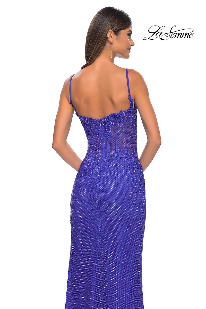 La Femme Dress 32409 - ROYAL BLUE