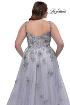 La Femme Curve Dress 32412 - Lavender