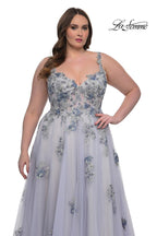 La Femme Curve Dress 32412 - Lavender
