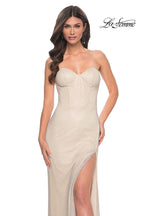 La Femme Dress 32414 - CHAMPAGNE
