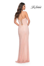 La Femme Dress 32416 - PEACH