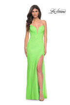 La Femme Dress 32417 - BRIGHT GREEN