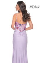La Femme Dress 32419 - LIGHT PERIWINKLE