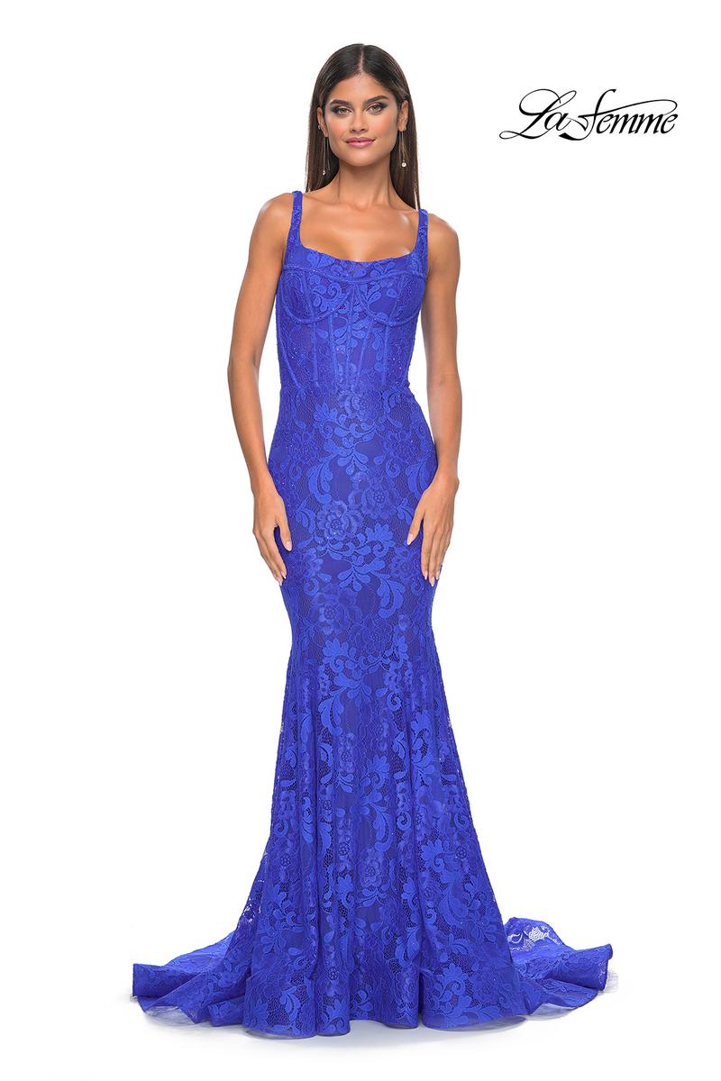 La Femme Dress 32420 - ROYAL BLUE