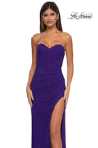 La Femme Dress 32422 - Indigo