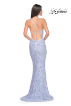 La Femme Dress 32434 - LIGHT PERIWINKLE