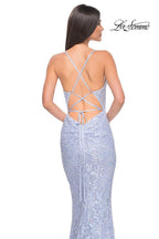 La Femme Dress 32434 - LIGHT PERIWINKLE