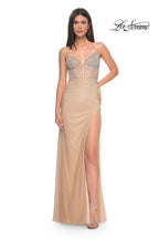 La Femme Dress 32435 - NUDE