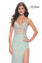 La Femme Dress 32435 - SAGE