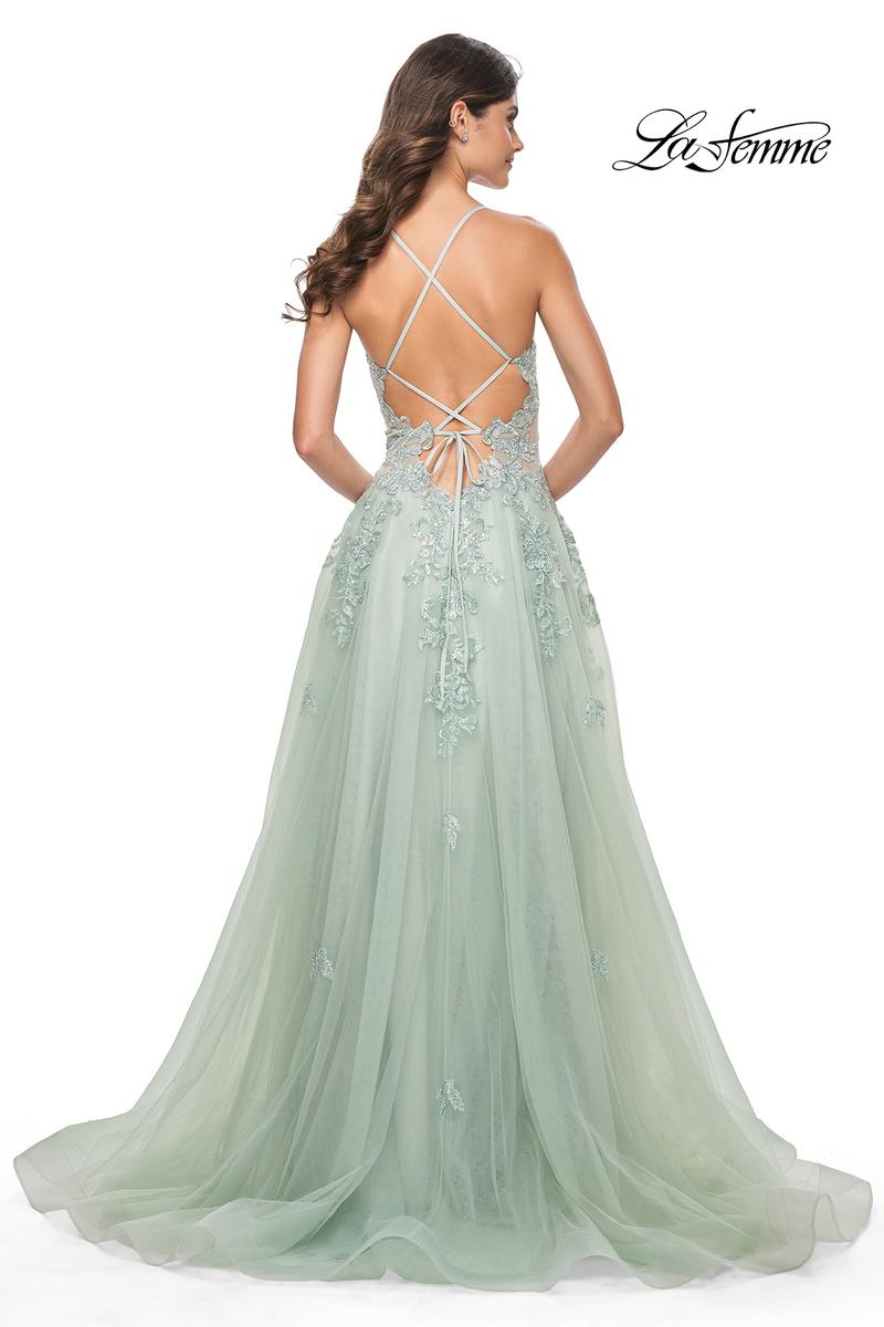 La Femme Dress 32438 - SAGE
