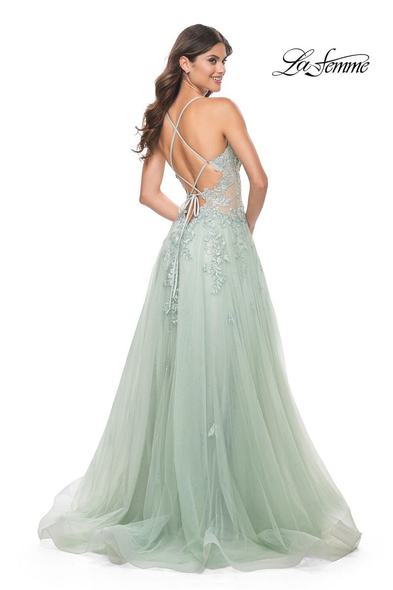 La Femme Dress 32438 - SAGE