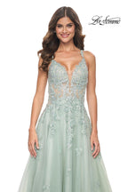 La Femme Dress 32438 - SAGE