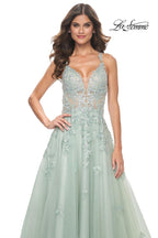 La Femme Dress 32438 - SAGE