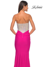 La Femme Dress 32440 - HOT FUCHSIA
