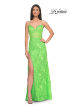 La Femme Dress 32441 - BRIGHT GREEN
