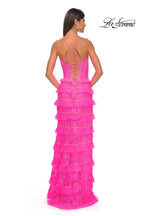 La Femme Dress 32442 - NEON PINK