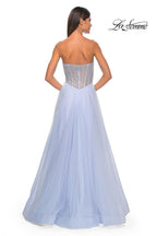 La Femme Dress 32445 - LIGHT PERIWINKLE