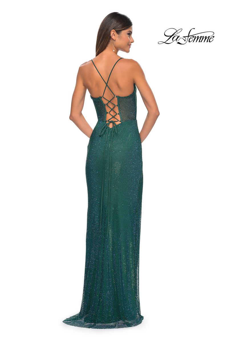 La Femme Dress 32446 - EMERALD