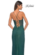 La Femme Dress 32446 - EMERALD