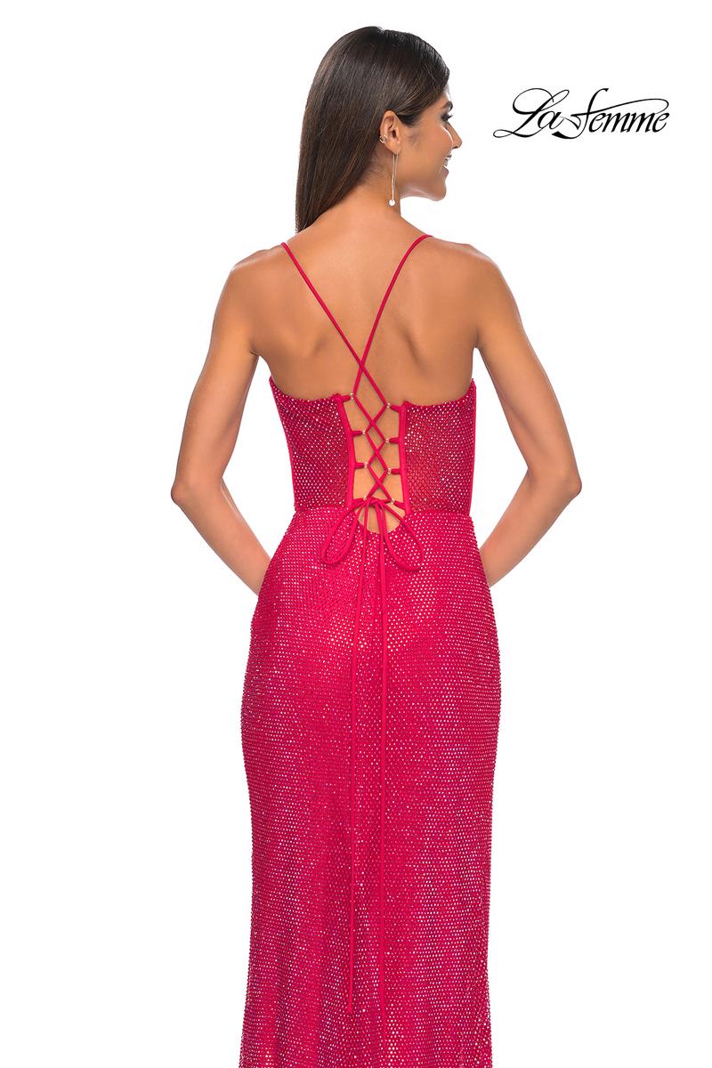La Femme Dress 32446 - RED