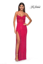La Femme Dress 32446 - RED