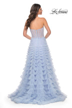 La Femme Dress 32447 - LIGHT PERIWINKLE