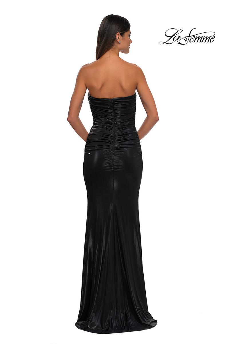La Femme Dress 32518 - Black