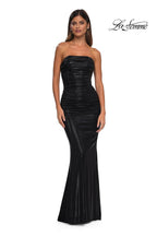 La Femme Dress 32518 - Black