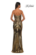 La Femme Dress 32518 - Gold