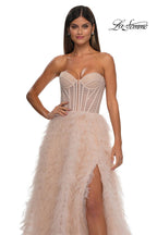 La Femme Dress 32528 - Blush