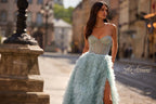 La Femme Dress 32528 - Dusty Blue
