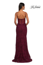 La Femme Dress 32529 - Dark Berry