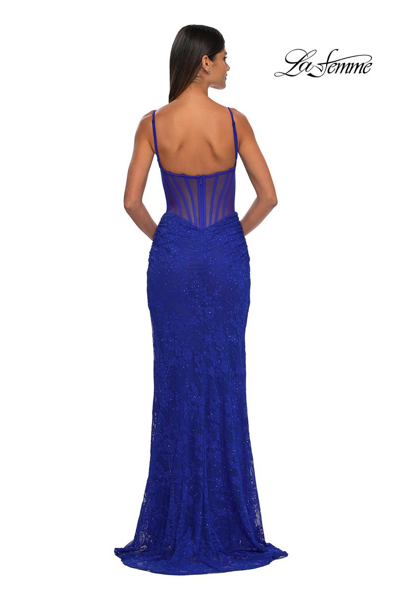 La Femme Dress 32529 - Royal Blue