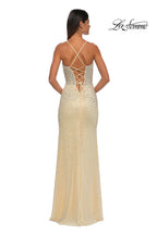 La Femme Dress 32547 - Pale Yellow
