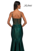 La Femme Dress 32555 - Dark Emerald